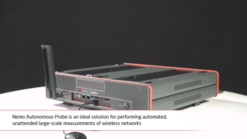 Unattended Drive Test Measurements with Nemo Autonomous Probe